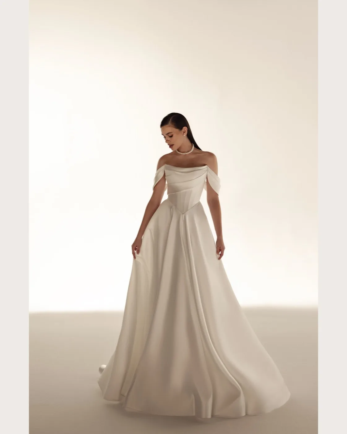 Minimalistisches Brautkleid Lesya